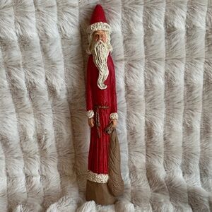 TNT Red and White Santa Claus Figurine